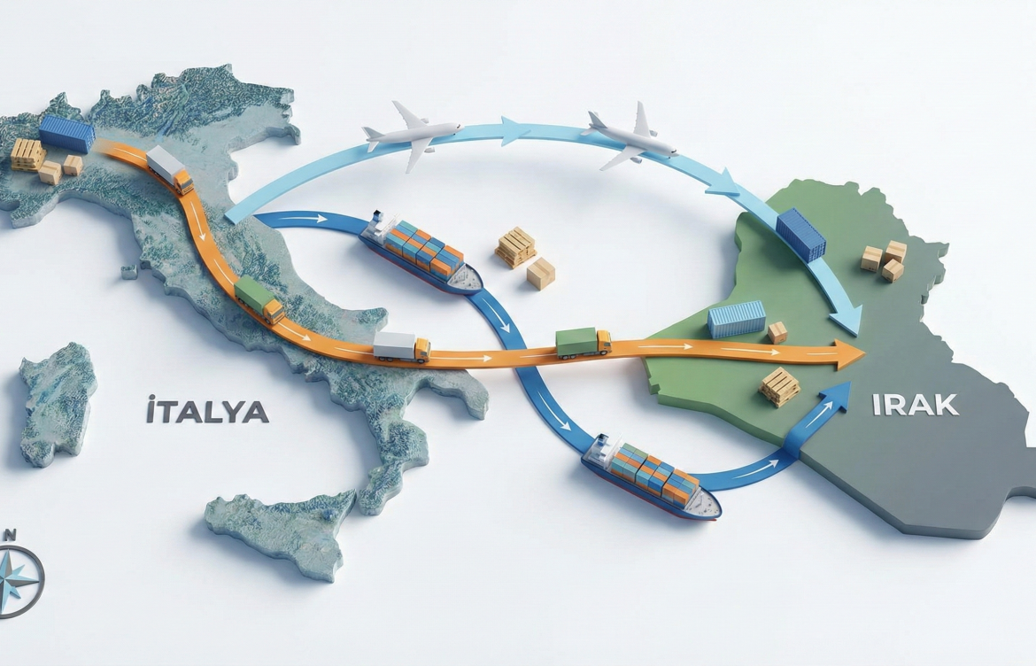 İtalya’dan Irak’a Kargo